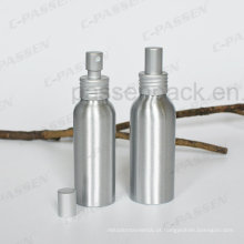 Perfume de alumínio Cosméticos Embalagem Recipiente com bomba de pulverização (PPC-ACB-053)